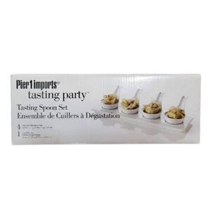 Pier 1 Imports Tasting Party - Tasting Spoon Set- 5 Pieces - Pier One Imports